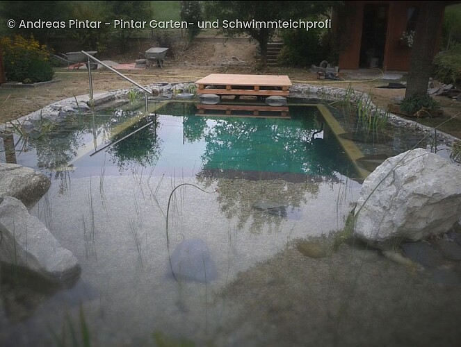 Andreas Pintar - Pintar Garten- und Schwimmteichprofi, Schwimmteichbau, Bioteiche, Algenfrei, Liegeflächen, 4291, Lasberg