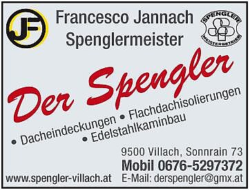 Der Spengler - Francesco Jannach