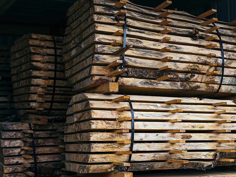 maschinelle Festigkeitssortierung von Holz