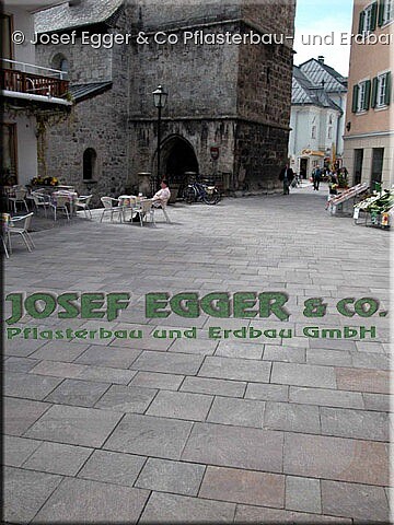 Josef Egger & Co Pflasterbau- und Erdbau GmbH, Pflasterungen, Steinverlegung, Erdbau, Aushub, Asphaltierungen, 5700, Zell am See