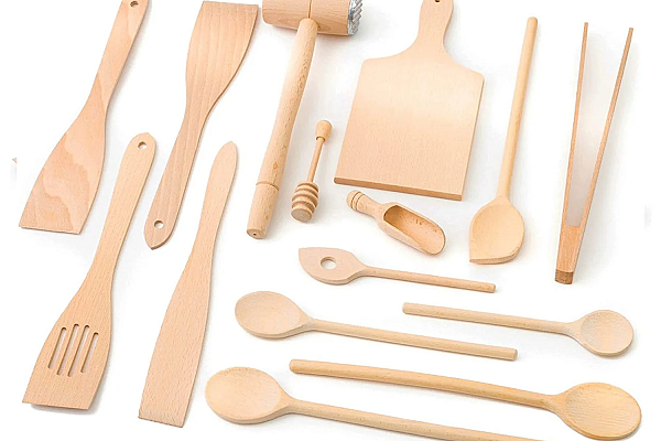 Naturholz Werkzeuge für die Küche