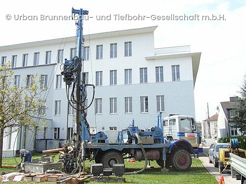Urban Brunnenbau- und Tiefbohr-Gesellschaft m.b.H., Brunnenbau, Erdwärmebohrungen, Kernbohrung, 3400, Klosterneuburg